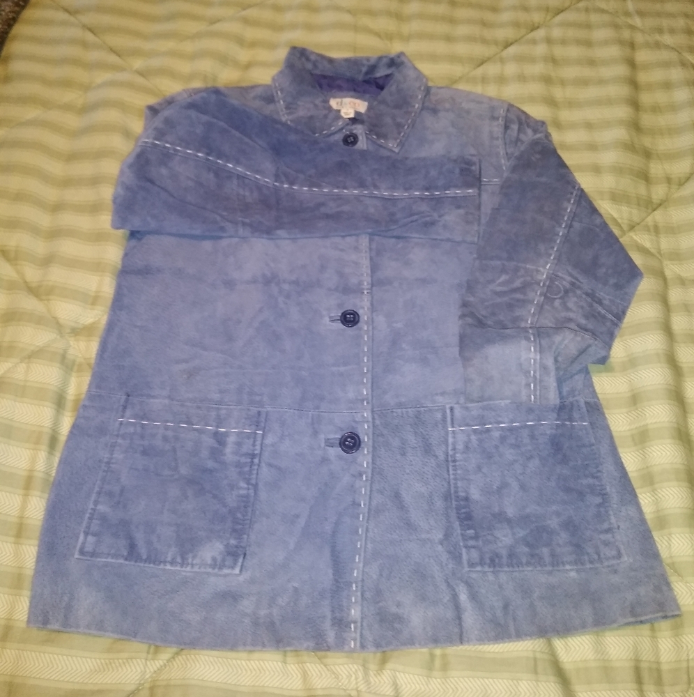 Nice Baby Blue Leather